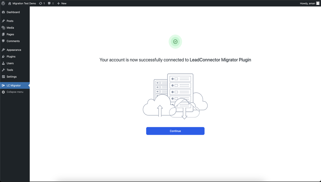 Step 9: Migration Completed Successfully